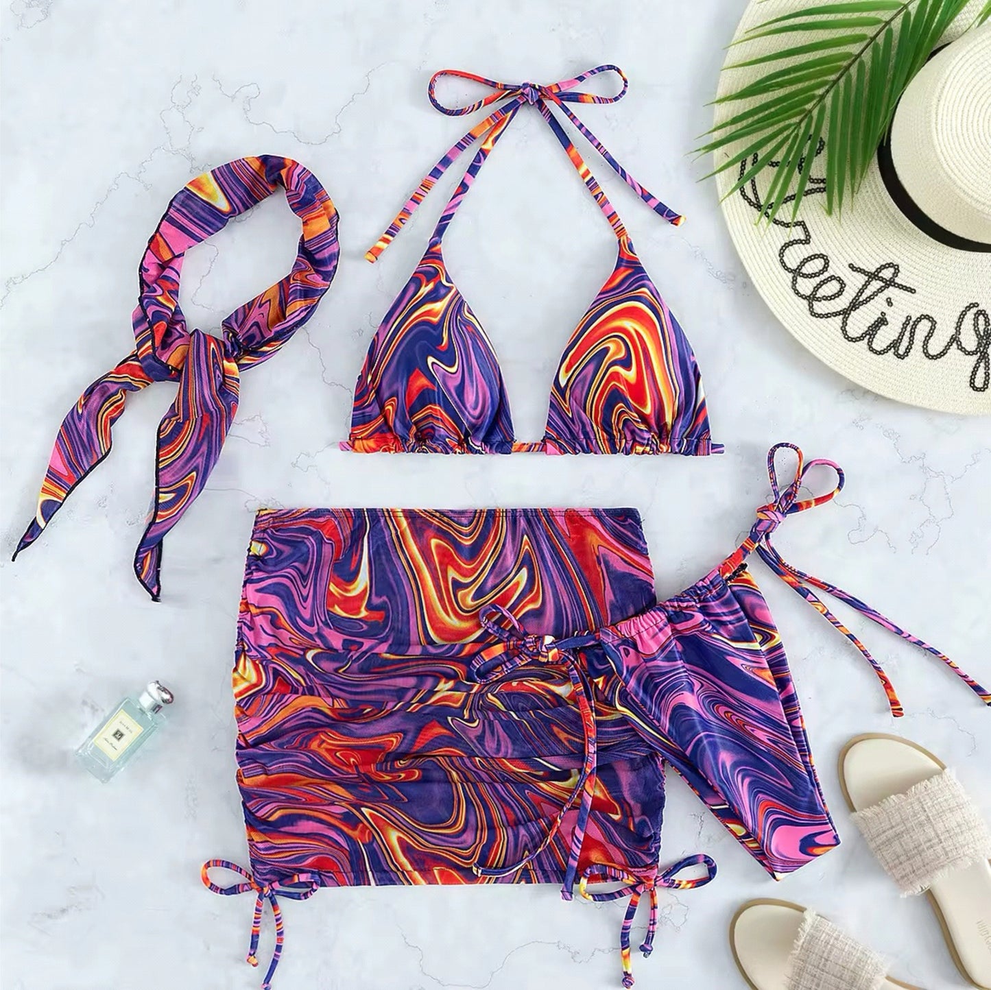 Didi Bikini Four-Piece Set