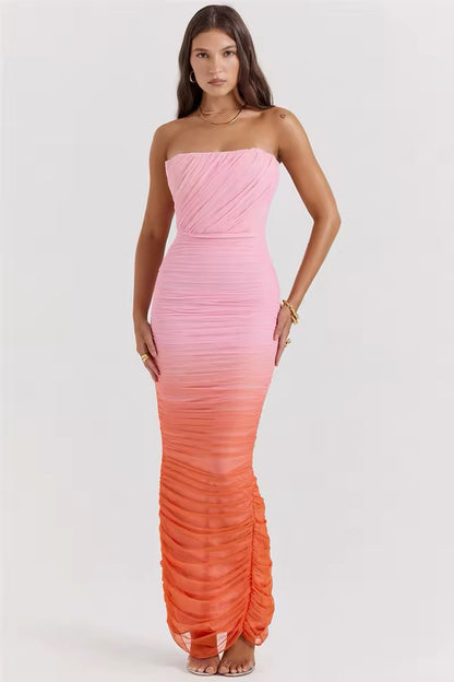 Vestido rosé