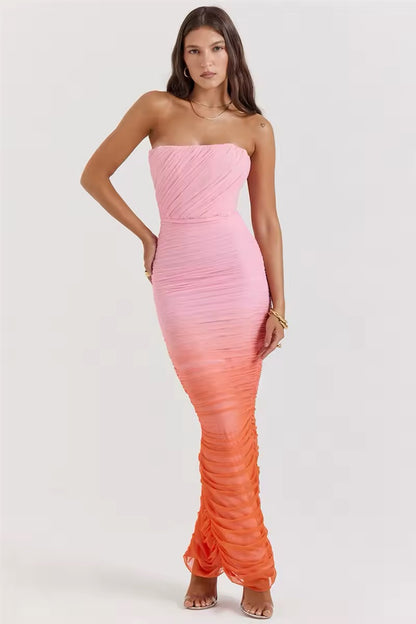 Vestido rosé