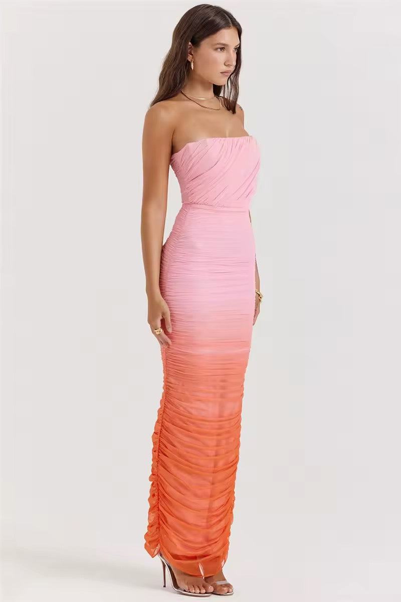 Vestido rosé