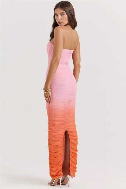 Vestido rosé